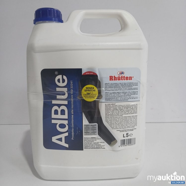 Artikel Nr. 824490 Artikel Nr. 824490: Rhütten AdBlue 5L