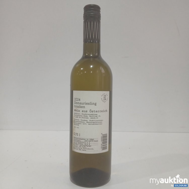 Artikel Nr. 862490: Wurm Donauriesling trocken Wein aus Österreich 750ml 