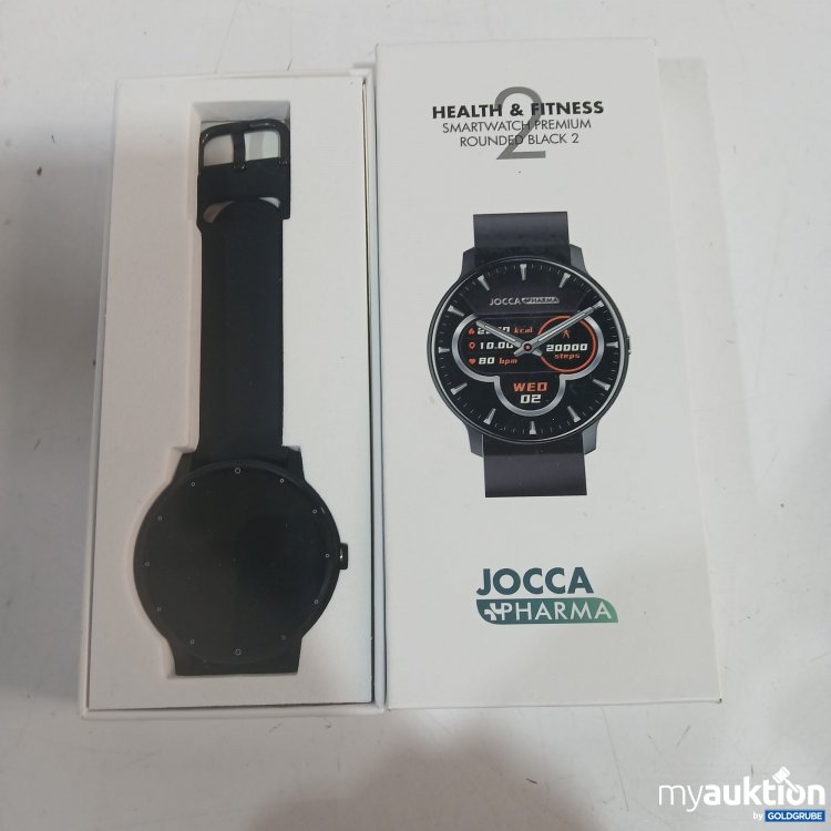 Artikel Nr. 867490: Jocca Pharma Health&Fitness Smartwatch Premium Rounded Black 2 