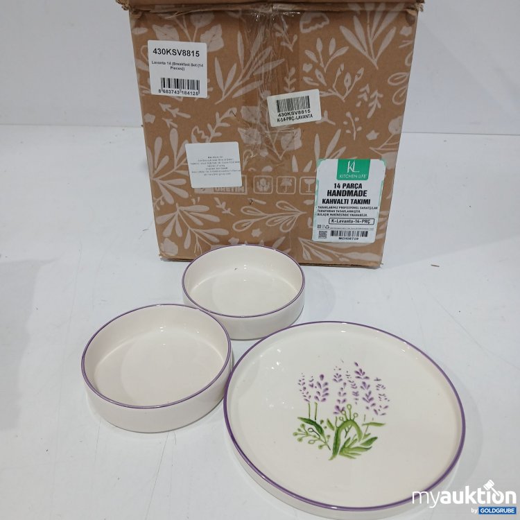 Artikel Nr. 876490 Artikel Nr. 876490: Kitchen Life Handmade Breakfast Set 14 tlg