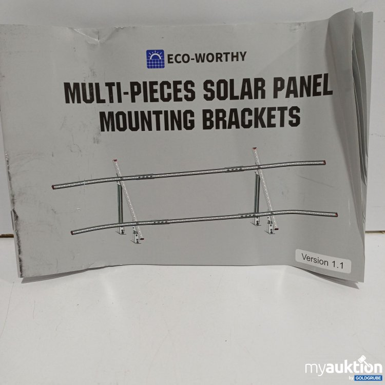 Artikel Nr. 884490: Eco-Worthy, Solarpanel-Montagehalterung, 300x100cm