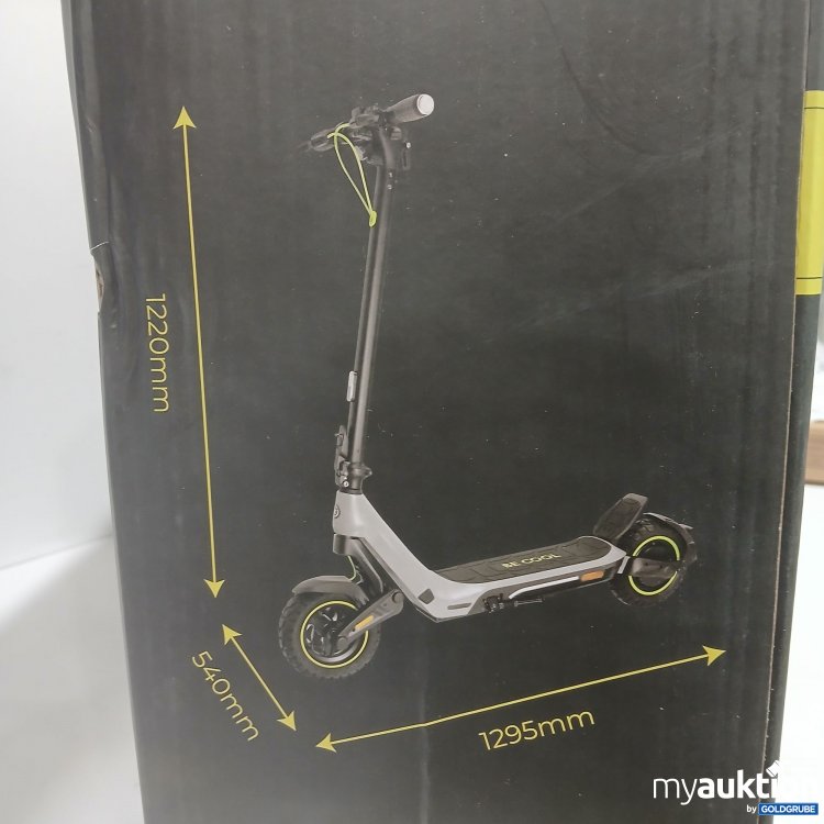 Artikel Nr. 903490: Be Cool E-Scooter Hi10 eSC-Hi10 Grün/Meteorit Grey 