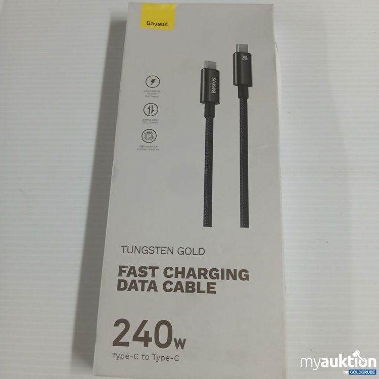 Artikel Nr. 922490: Baseus Tungsten Gold Fast Charging Data Cable Type-C to 240W