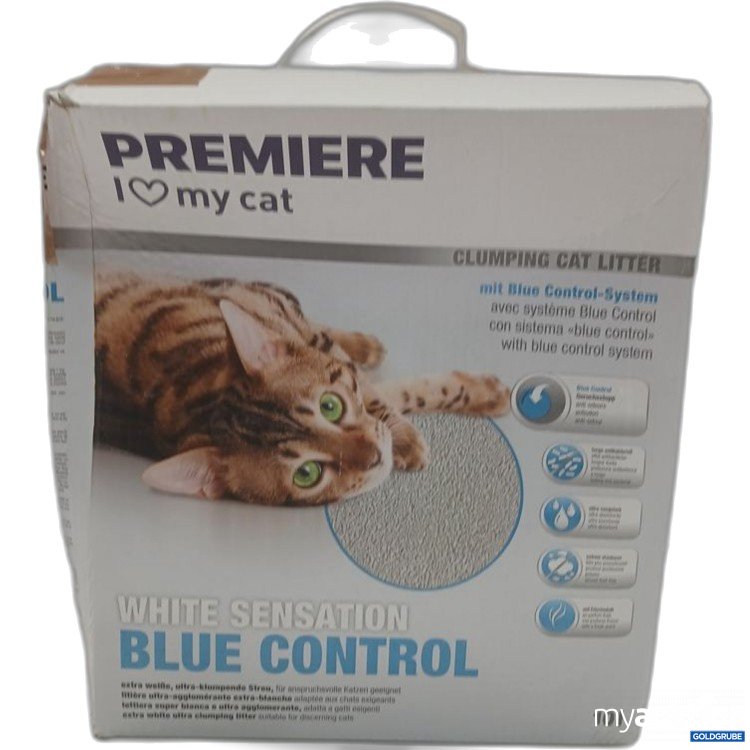 Artikel Nr. 973490: PREMIERE I love my cat Clumping Litter Blue Control 10l