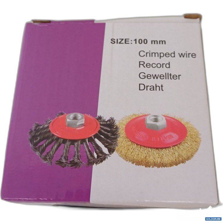 Artikel Nr. 976490 Artikel Nr. 976490: Record Crimped wire Drahtbürste 100 mm