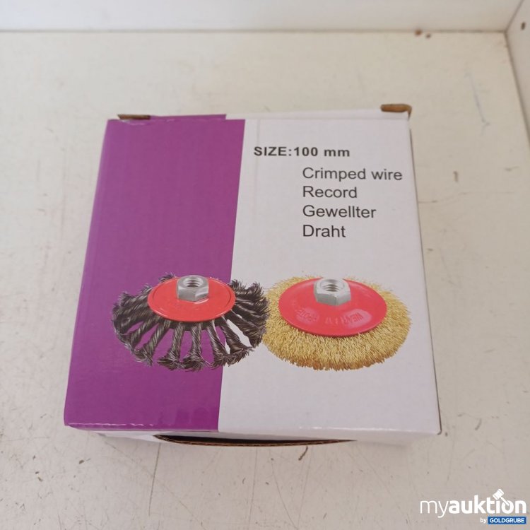 Artikel Nr. 976490 Artikel Nr. 976490: Record Crimped wire Drahtbürste 100 mm