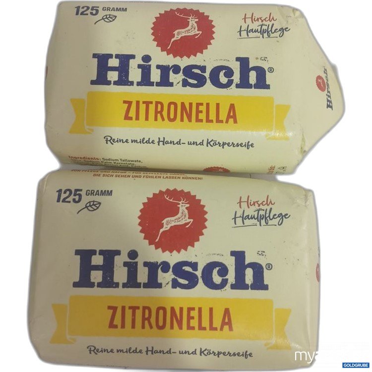 Artikel Nr. 986490 Artikel Nr. 986490: Hirsch Zitronella Seife je 125g