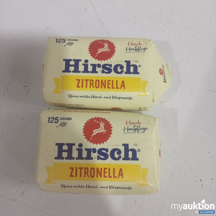 Artikel Nr. 986490 Artikel Nr. 986490: Hirsch Zitronella Seife je 125g