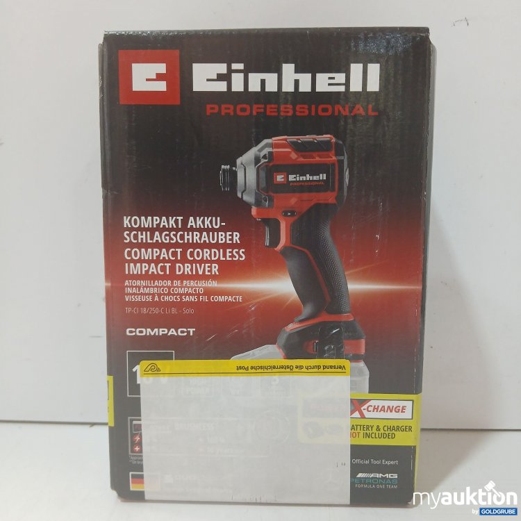 Artikel Nr. 995490 Artikel Nr. 995490: Einhell Professional Kompakt Akku-Schlagschrauber TP-CI 18/250-C Li BL-Solo