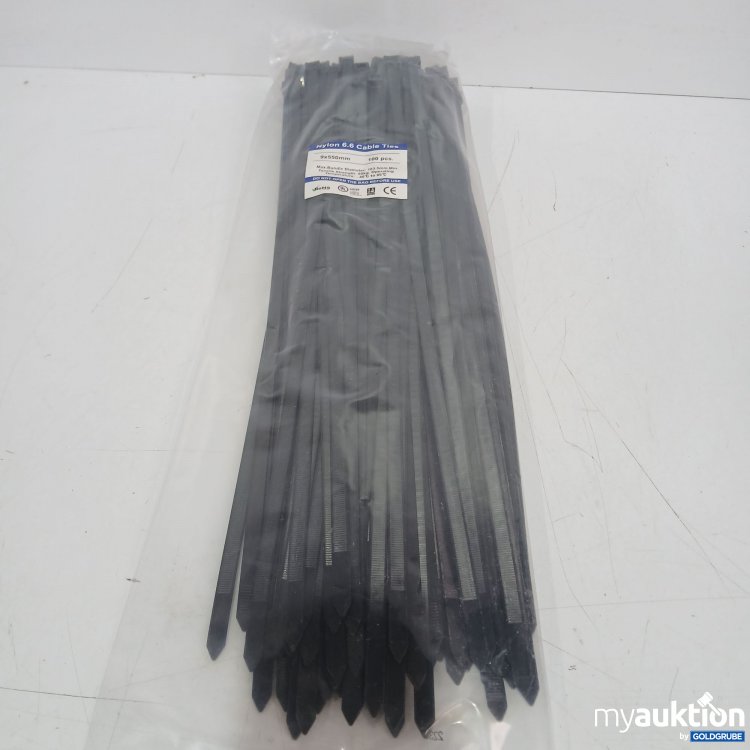 Artikel Nr. 997490: Nylon 6.6  able Ties 9x550mm 100 Stk