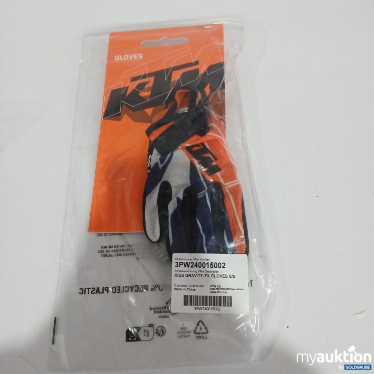Artikel Nr. 519491 Artikel Nr. 519491: KTM Kids Gravity FX Gloves S/5