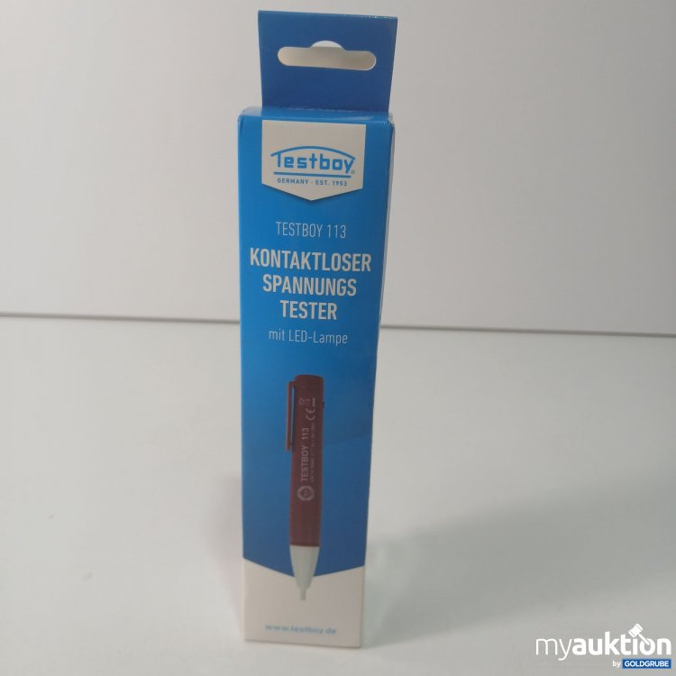 Artikel Nr. 826491 Artikel Nr. 826491: Testboy 113 Kontaktloser Spannungs Tester