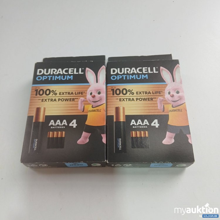 Artikel Nr. 831491: Duracell Optimum AAA 2er Pack x 4 Batterien 