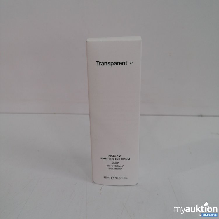 Artikel Nr. 833491 Artikel Nr. 833491: Transparent Lab De Bloat Soothing Eye Serum 15ml