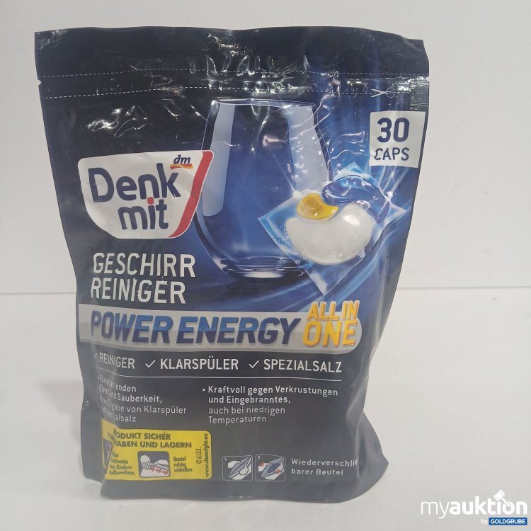 Artikel Nr. 852491: Denk mit Geschirr Reiniger Power Energy All in One 30Caps 