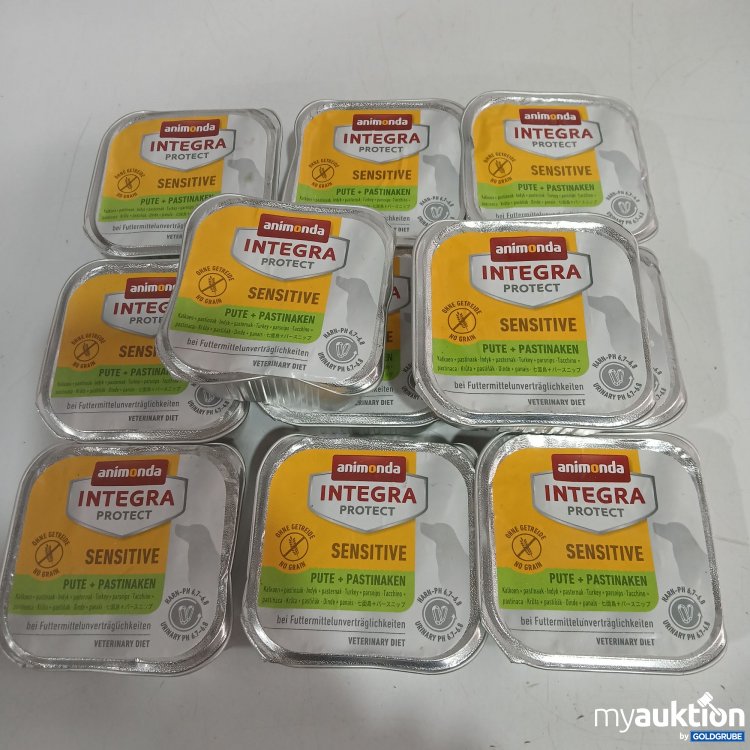 Artikel Nr. 885491: Animonda Integra Sensitive Pute+Pastinaken Hundefutter je 150g