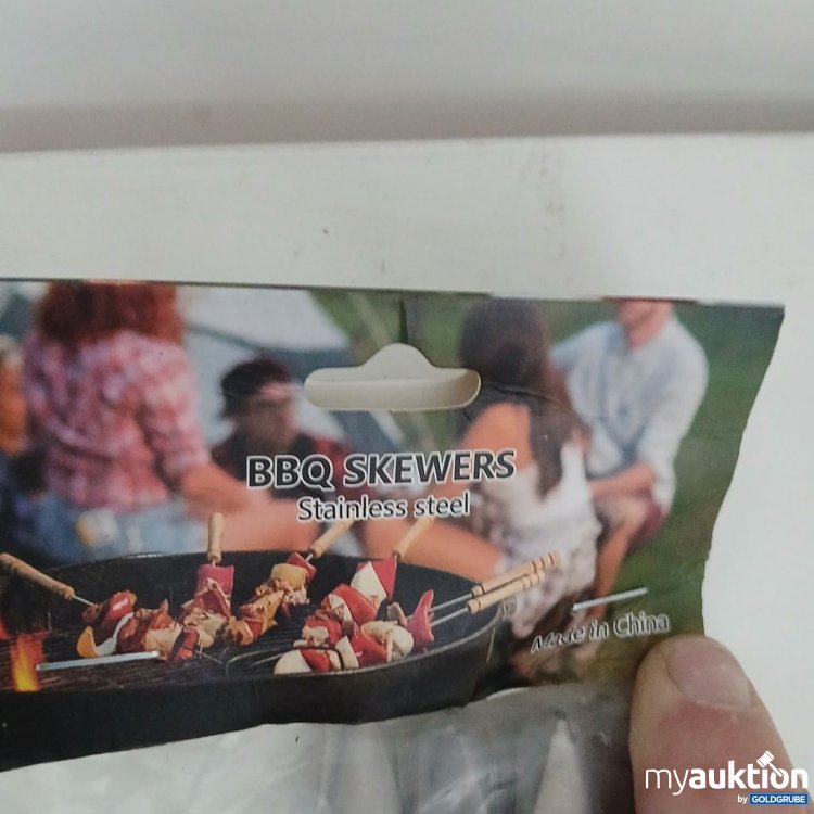 Artikel Nr. 918491: BBQ Skewers Edelstahl Grillspieße