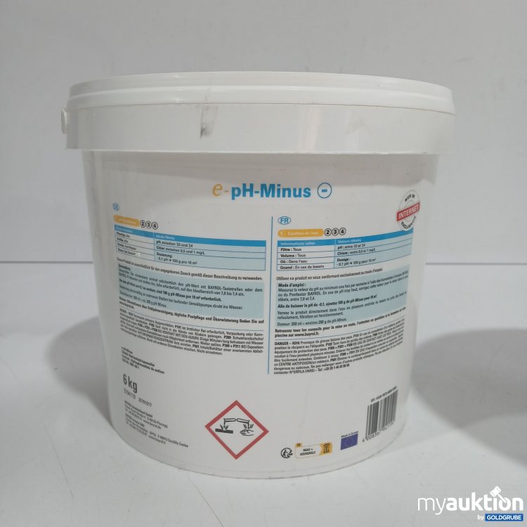 Artikel Nr. 959491: Bayrol E-pH Minus 6kg 