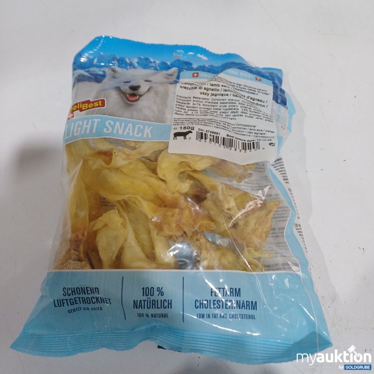 Artikel Nr. 962491 Artikel Nr. 962491: Deli Best Light Snack Lammohren 150g