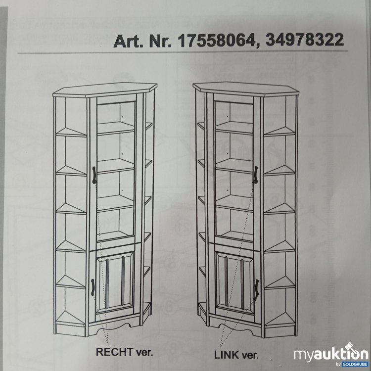Artikel Nr. 967491: Echvitrine in Holzoptik Art.No. 175580674, 34978322