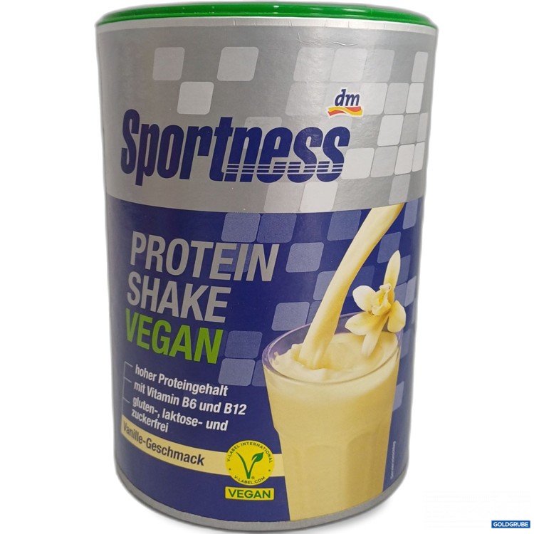 Artikel Nr. 983491: Sportness dm Proteinpulver Vegan mit Vanille-Geschmack, 300g