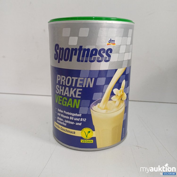 Artikel Nr. 983491: Sportness dm Proteinpulver Vegan mit Vanille-Geschmack, 300g