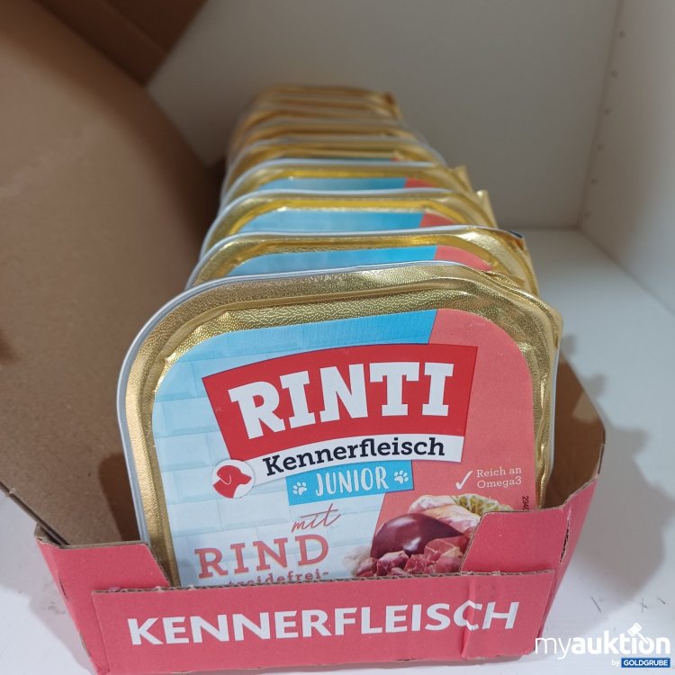 Artikel Nr. 471492: Rinti Hundefutter Kennerfleisch Junior Rind getreidefrei 9 x 300g