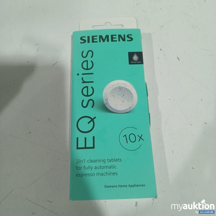 Artikel Nr. 477492 Artikel Nr. 477492: Siemens EQ Series Reinigungstabletten 10x