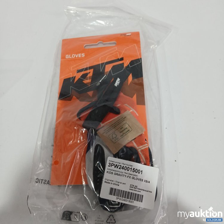 Artikel Nr. 519492 Artikel Nr. 519492: KTM Kids Gravity FX Gloves XS/4