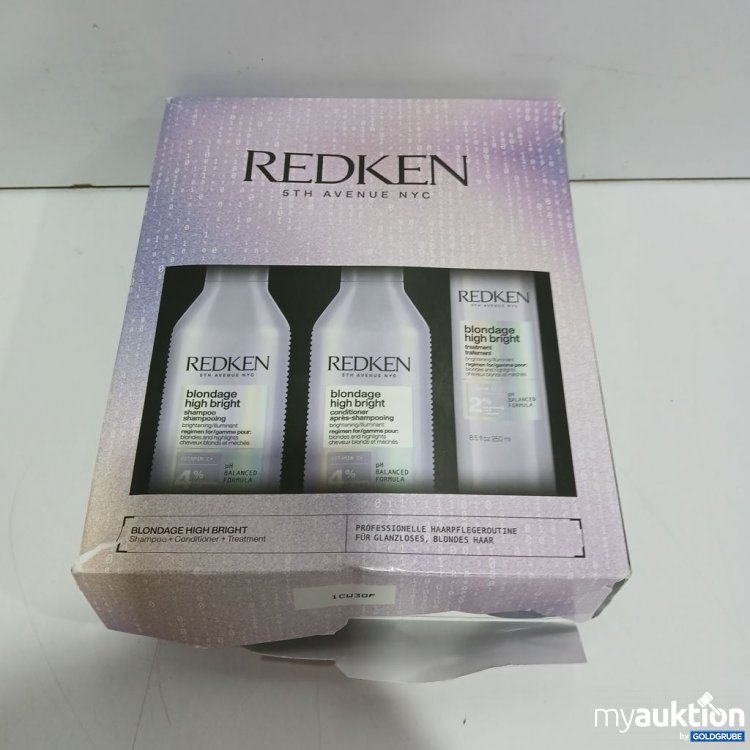 Artikel Nr. 919492: REDKEN Blondage High Bright Shampoo, Conditioner, Treatment