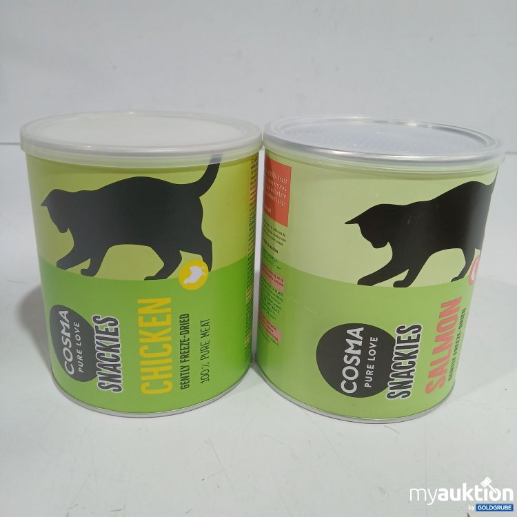 Artikel Nr. 952492: Cosma Snackies für Katzen je 120g 
