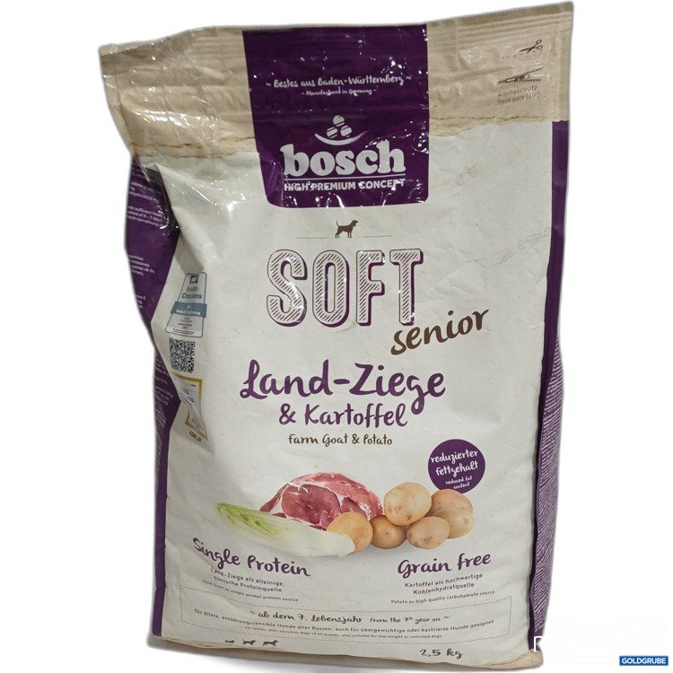 Artikel Nr. 962492: Bosch Soft senior Land-Ziege & Kartoffel Hundefutter 2,5kg 