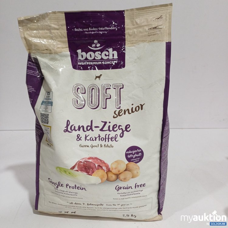 Artikel Nr. 962492: Bosch Soft senior Land-Ziege & Kartoffel Hundefutter 2,5kg 