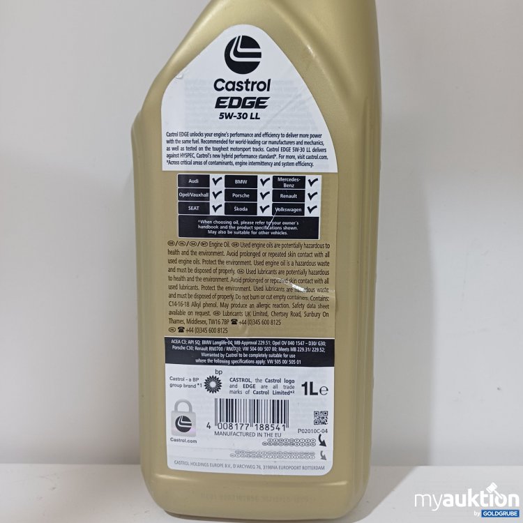 Artikel Nr. 985492: Castrol EDGE 5W-30 LL, 1L