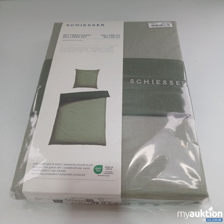 Artikel Nr. 439493: Schiesser Bettwäsche 135x200cm/80x80cm