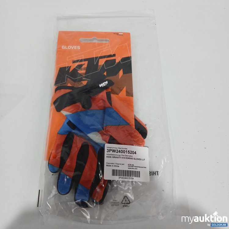 Artikel Nr. 519493 Artikel Nr. 519493: KTM Kids Gravity FX Edrive Gloves L/7