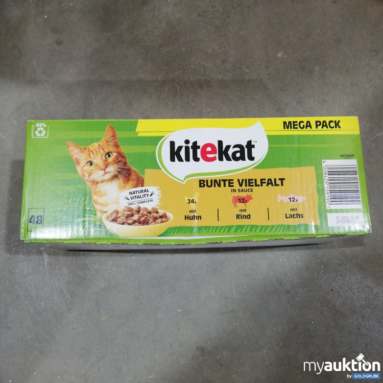 Artikel Nr. 702493: Kitekat Megapack Katzenfutter 48x85g