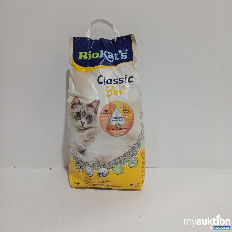 Artikel Nr. 808493 Artikel Nr. 808493: Bio Kats Classic 3in1 Katzenstreu 10L