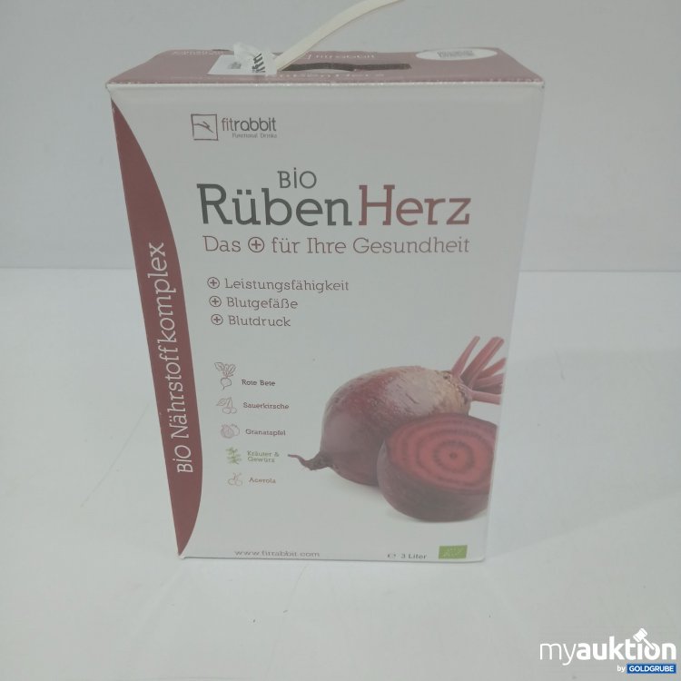 Artikel Nr. 860493: fitrabbit BIO RübenHerz BIO Nährstoffkomplex 3 Liter 