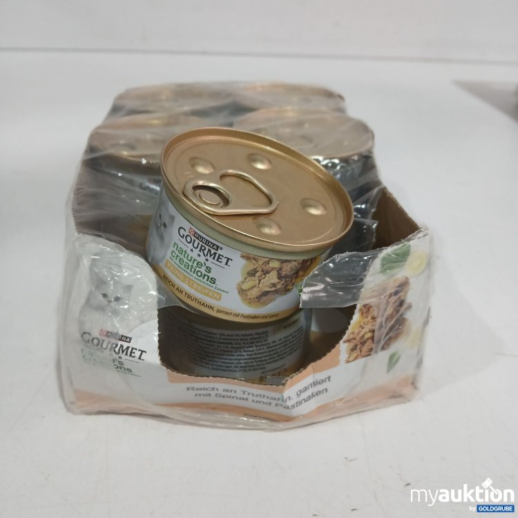 Artikel Nr. 885493: Purina Gourmet Feine Streifen reich an Truthahn garniert mit Pastinaken & Spinat 10x85g