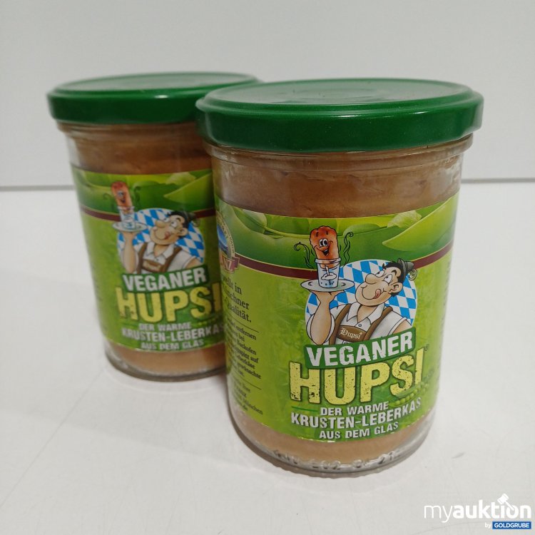 Artikel Nr. 899493: Veganer HUPSI, Krusten Leberkas 2x280g