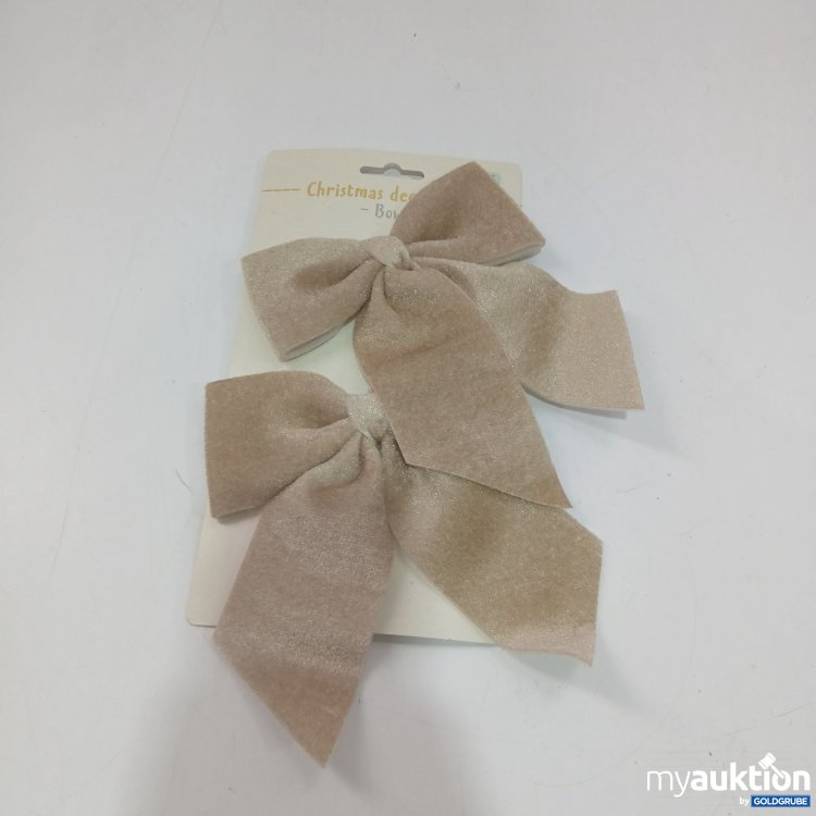 Artikel Nr. 912493 Artikel Nr. 912493: Christmas Decoration Bow 2 Stück
