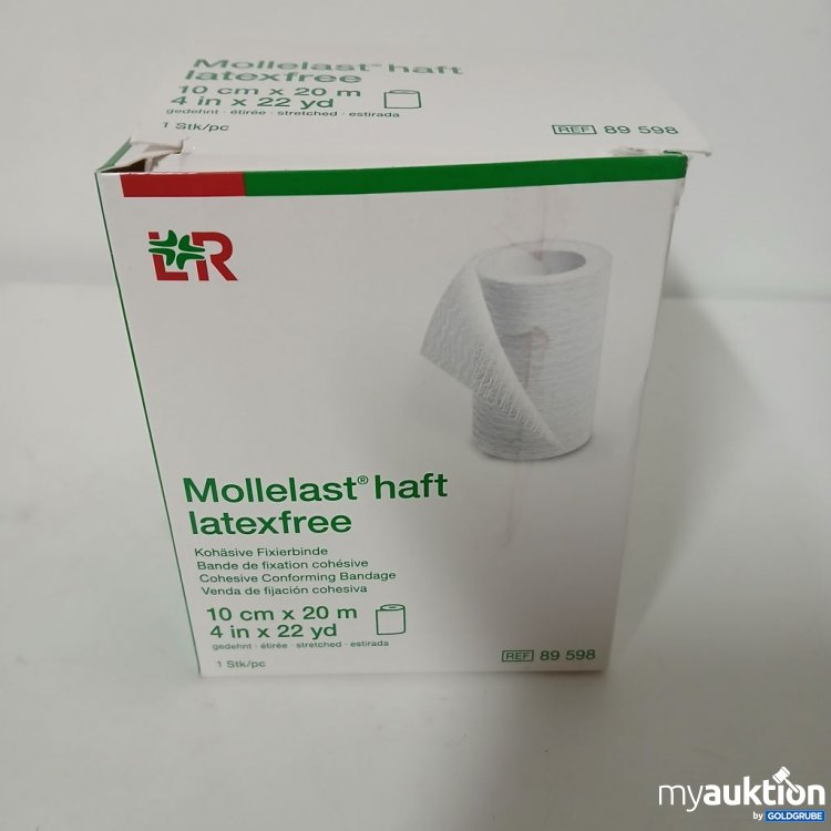 Artikel Nr. 918493: Mollelast haft latexfree Fixierbinde 10 cm x 20 m