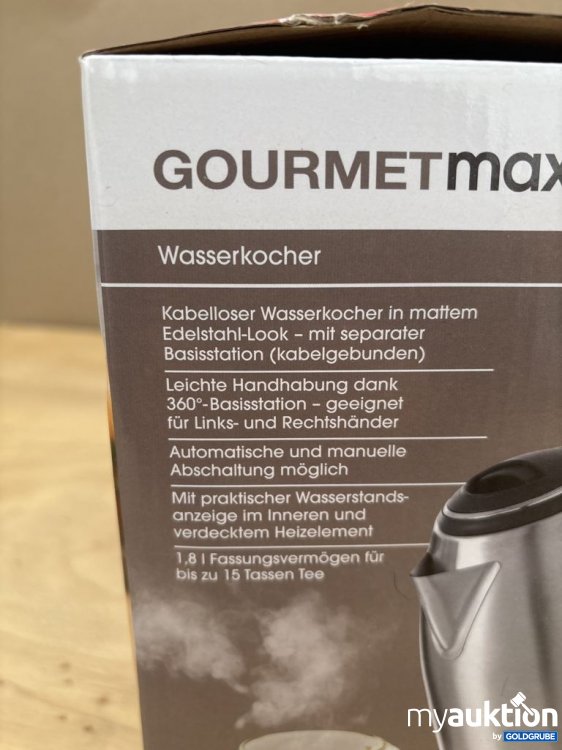 Artikel Nr. 921493: GOURMETmaxx Wasserkocher 1.8 l