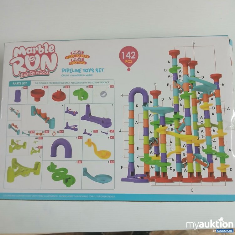 Artikel Nr. 922493: Marble Run Pipeline Toys Set 142 PCS