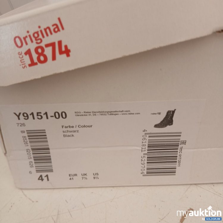 Artikel Nr. 957493: Rieker Stiefel Schwarz
