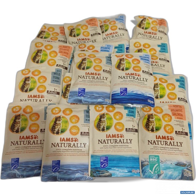 Artikel Nr. 962493: Iamso Naturally Katzenfutter diverse Sorten 18x85g