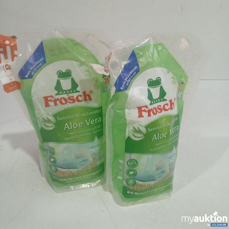 Artikel Nr. 990493 Artikel Nr. 990493: Frosch Sensitiv Waschmittel Aloe Vera je 1,5L