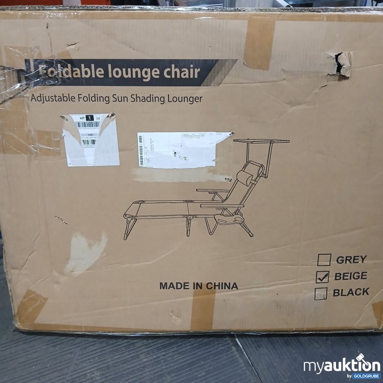 Artikel Nr. 448494 Artikel Nr. 448494: Foldable lounge chair Beige