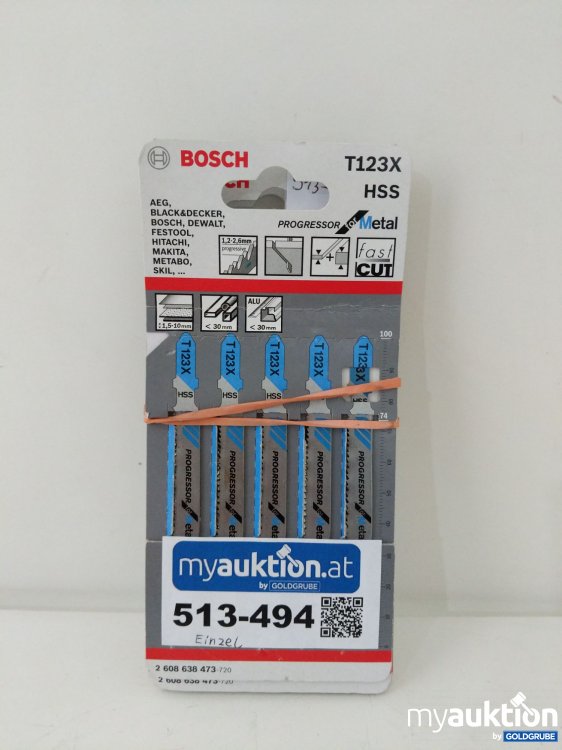 Artikel Nr. 513494: Bosch Sägeblätter T123 x HSS